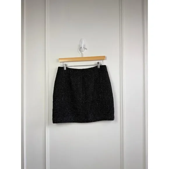 L'Agence Tweed Skirt (6/M)
